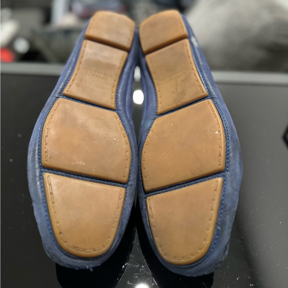Versace Driving Shoes in Suede Blue - Men’s (US 9) - Picture 8 of 12